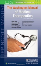 The Washington Manual of Medical Therapeutics, 35th Edition